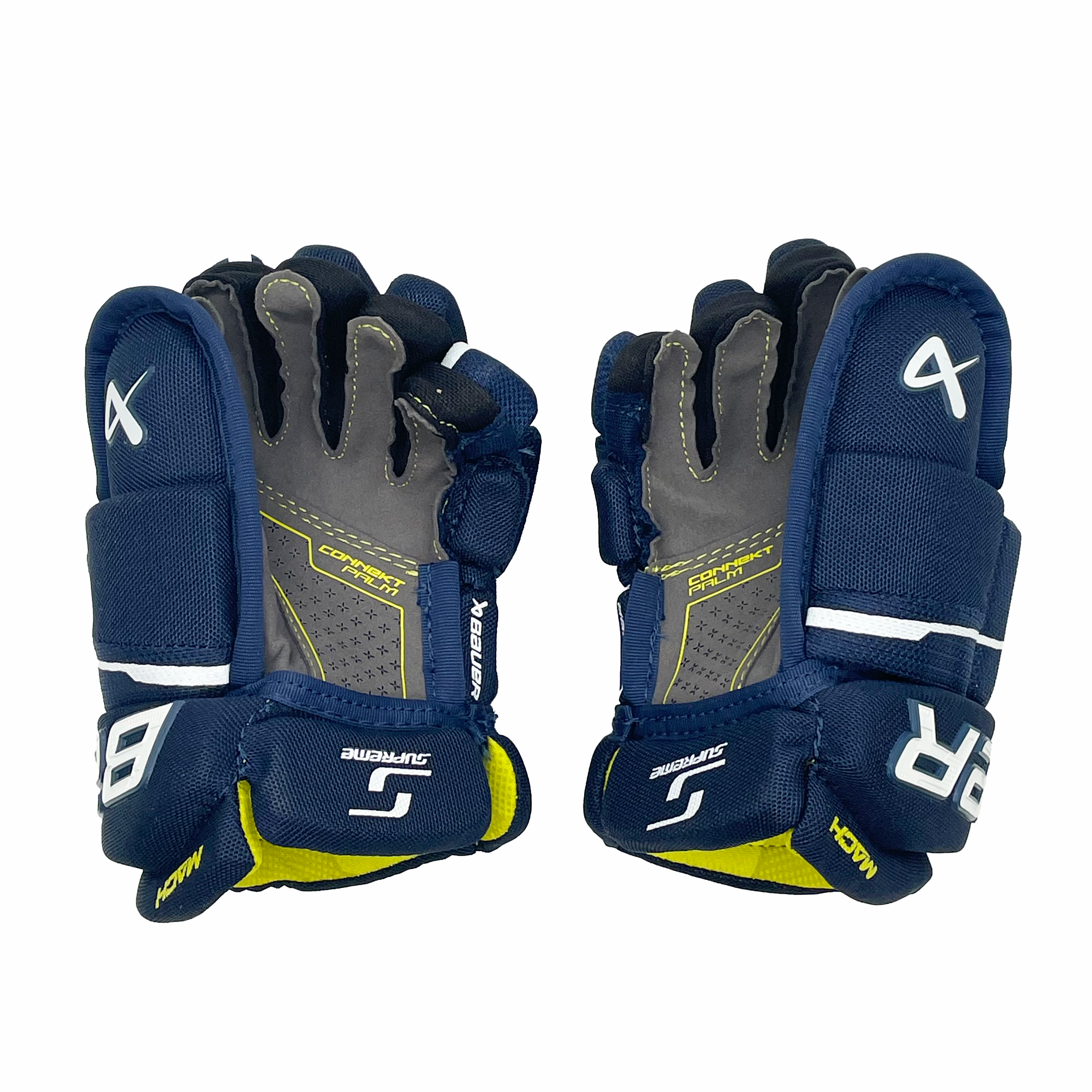 Bauer Supreme Mach Gloves - Youth (Navy)